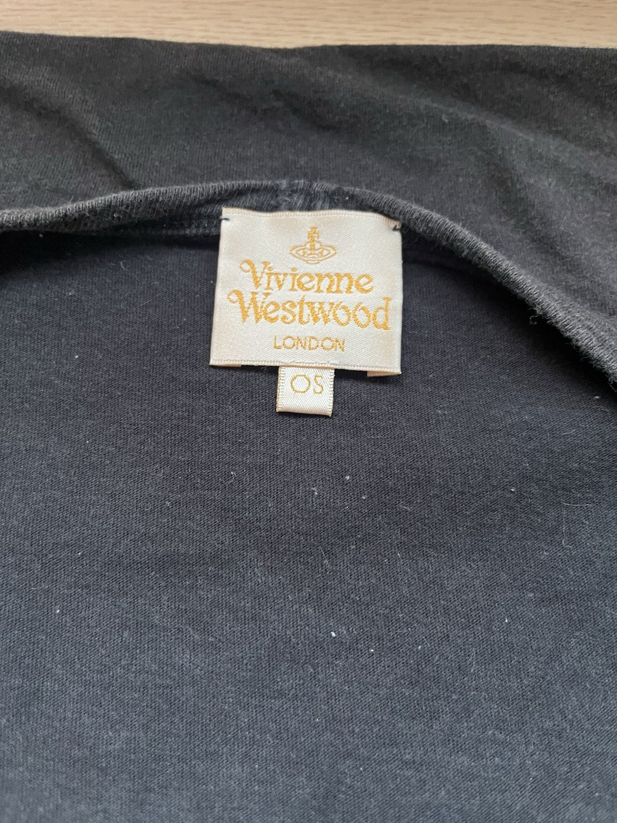 OS Vivienne Westwood gold label london blackout over t shirt