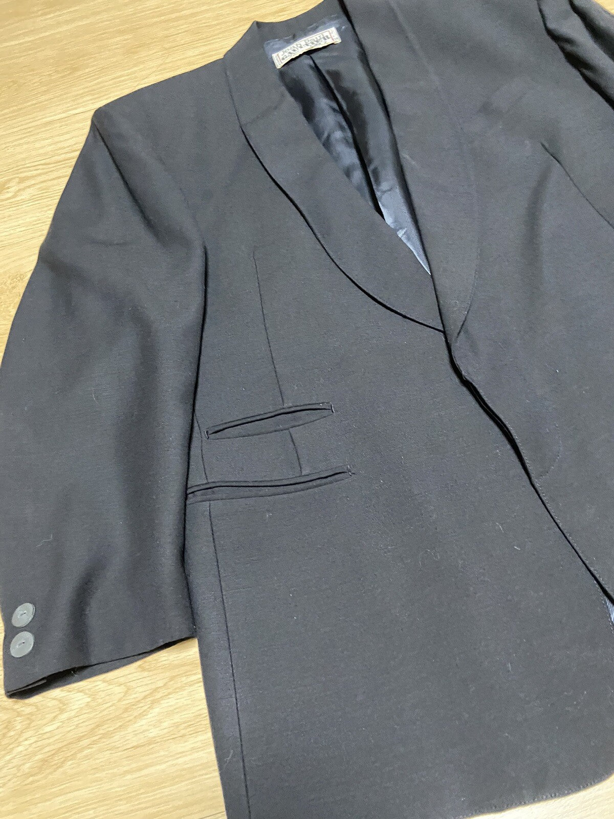 46 Jean Paul Gaultier Gibo vintage shawl lapel blazer jacket