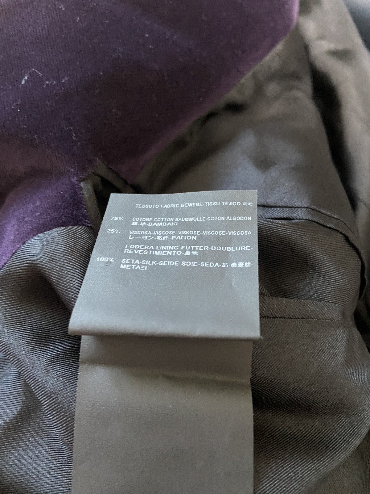 50 Saint Laurent ss15 purple velvet blazer suit