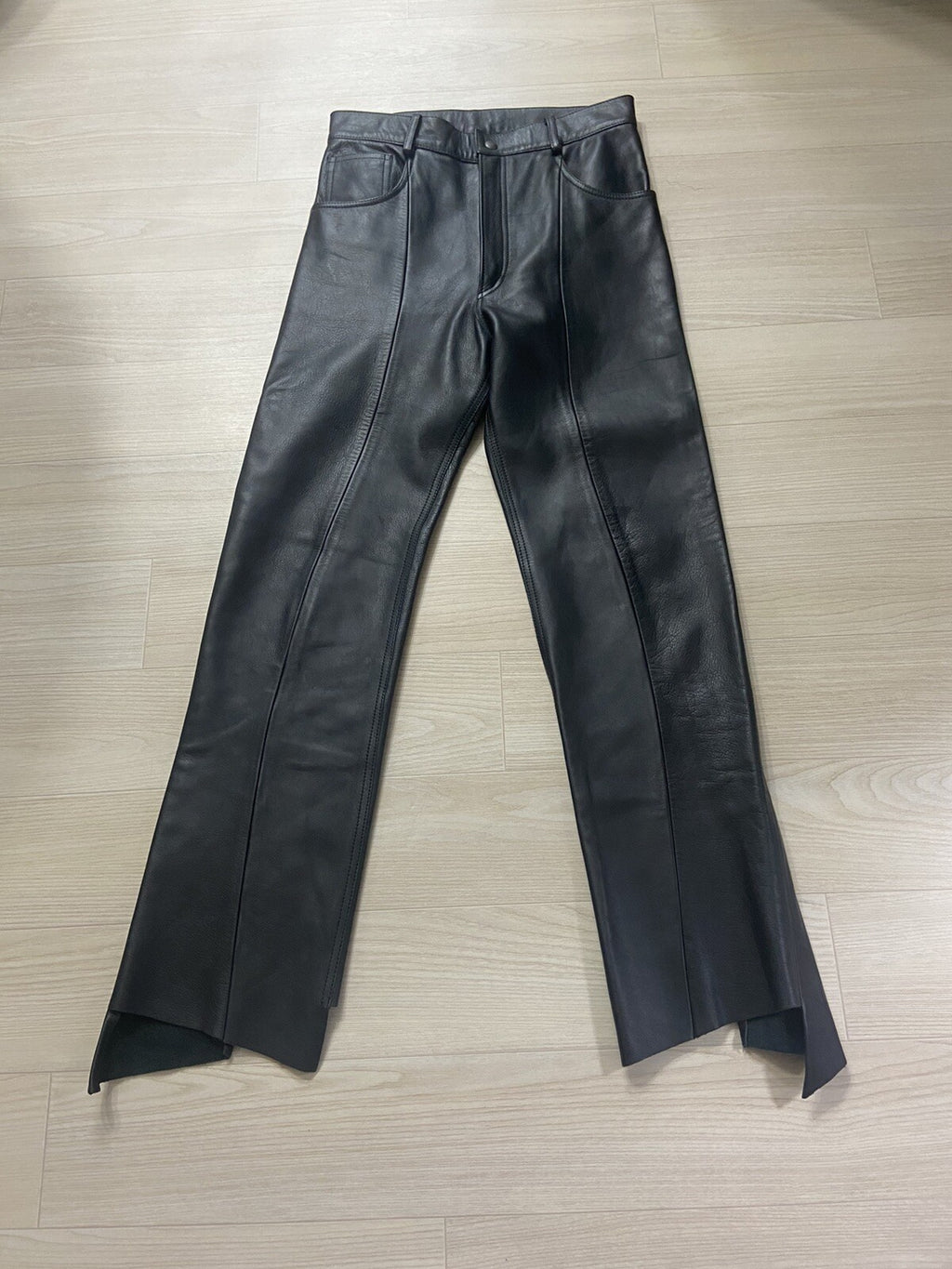 S Vetements Aw14 2014 Reworked Leather Pants Jeans Trousers OG
