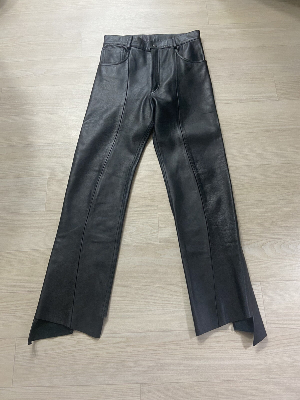 S Vetements Aw14 2014 Reworked Leather Pants Jeans Trousers OG
