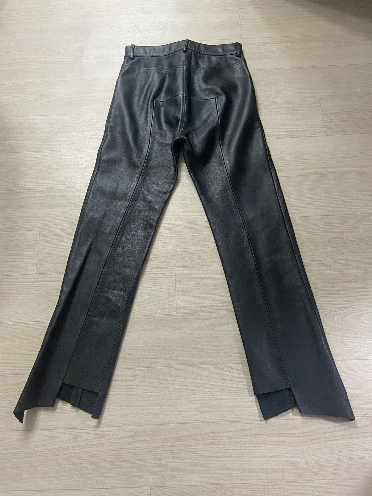S Vetements Aw14 2014 Reworked Leather Pants Jeans Trousers OG