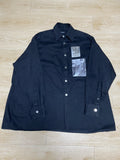 S Raf Simons ss19 oversized Big Fit Double Two patch denim shirt jackrt