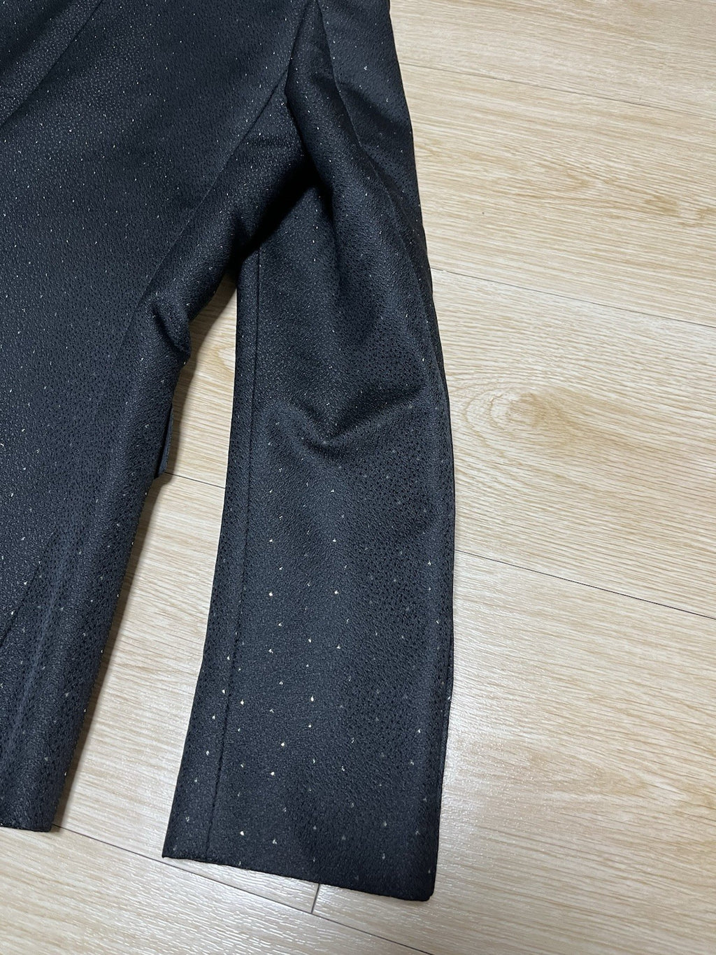 44 Saint laurent glitter Le smoking peaked lapel blazer suit jacket