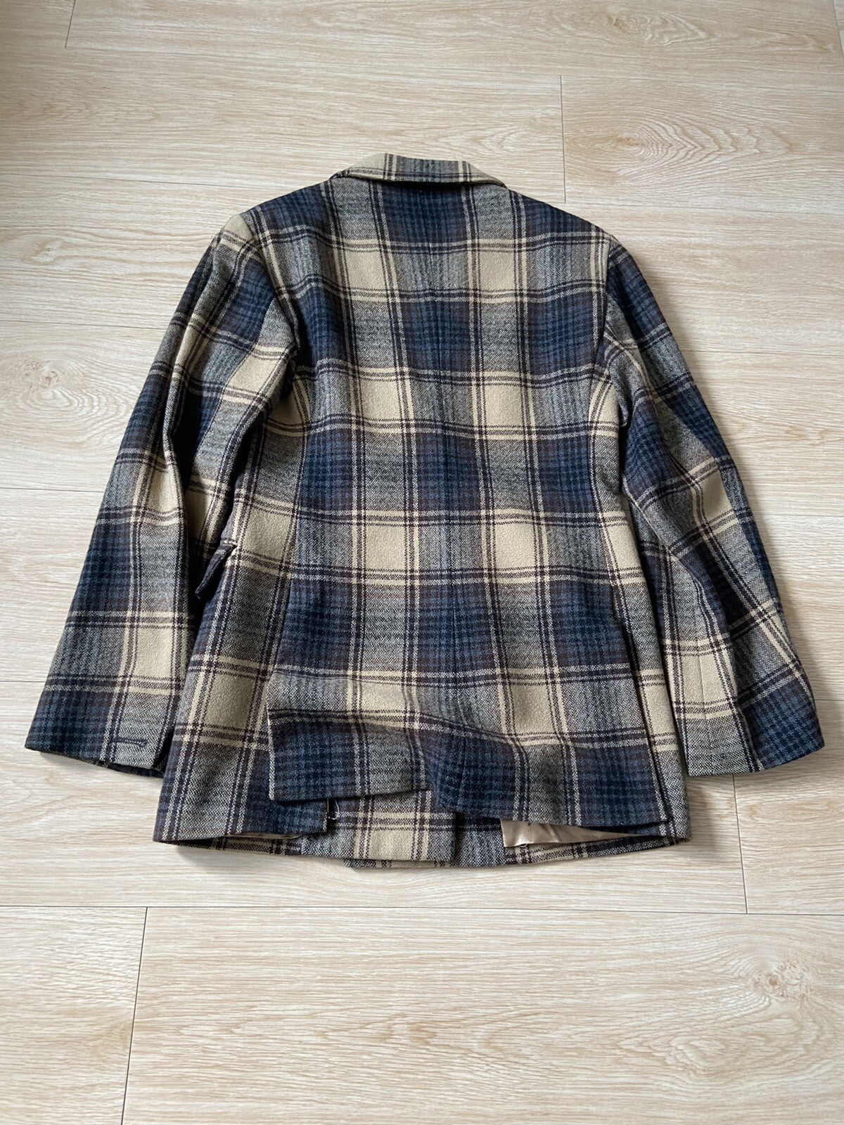 10 Vivienne westwood Made in england vintage 80s 90s tartan blazer jacket