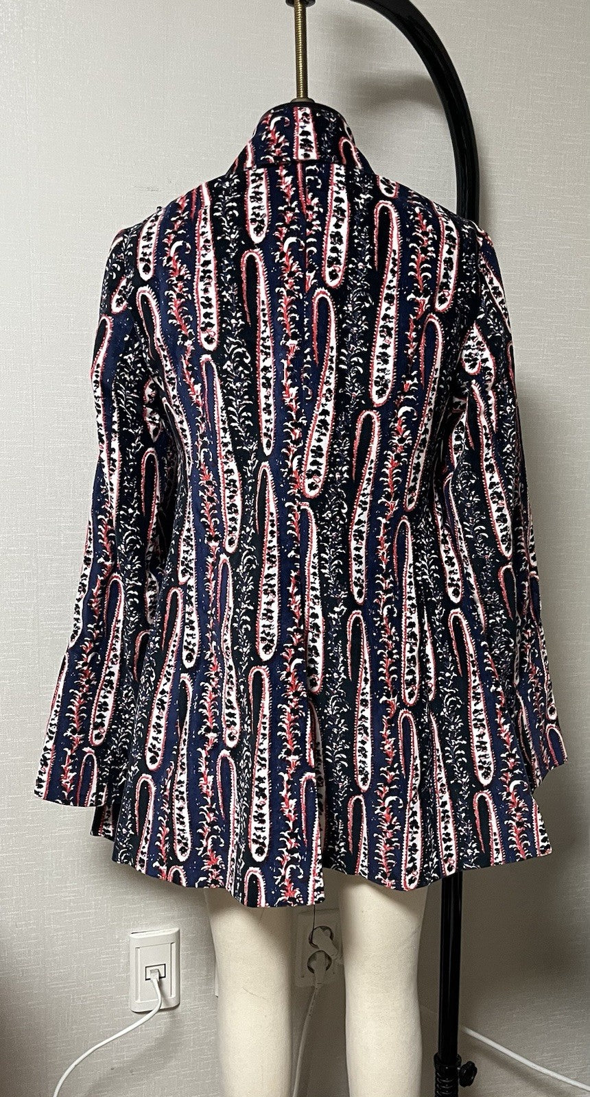 BNWT) Vivienne westwood Vintage 90s On Liberty paisley A Line blazer jacket