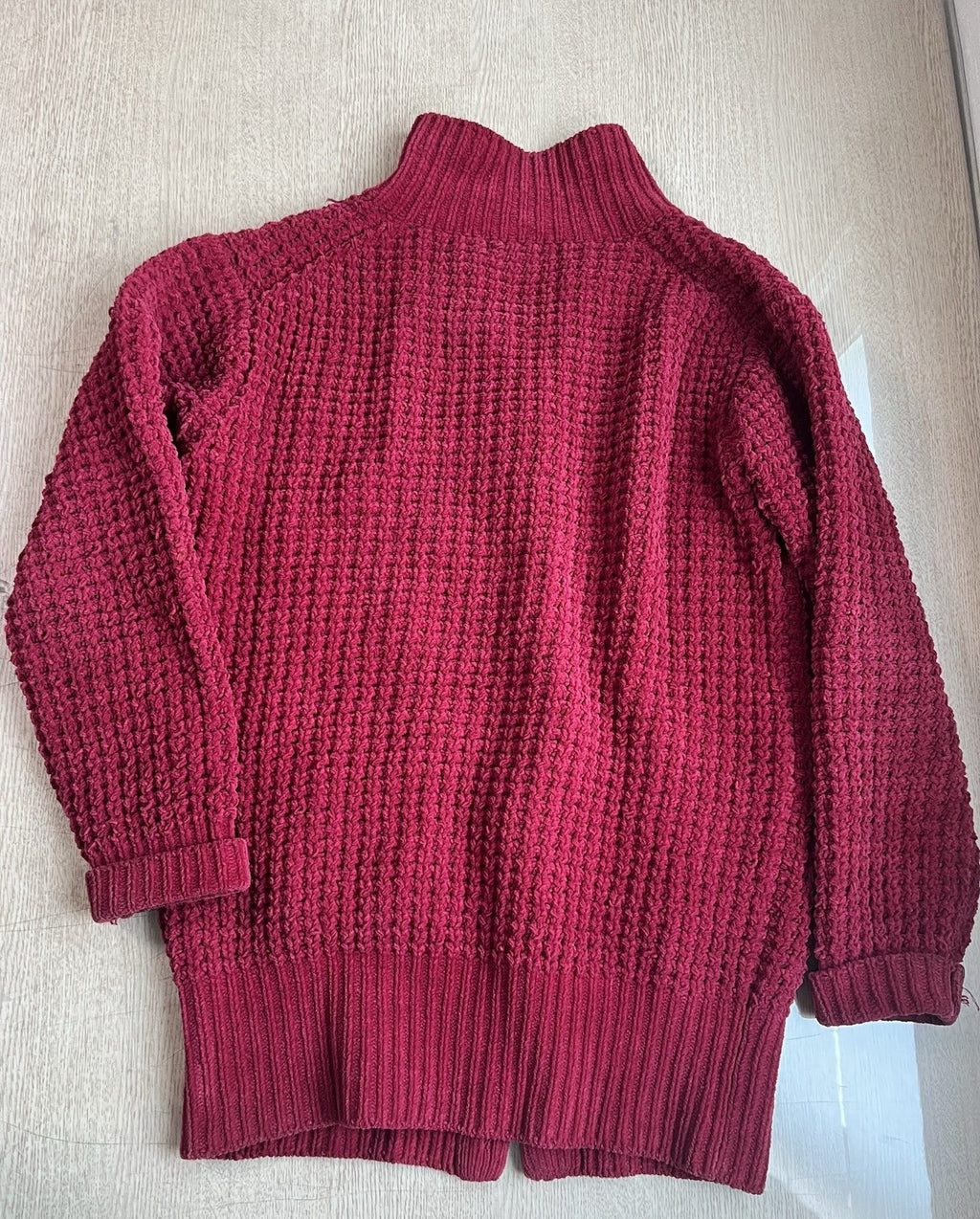 M Yohji yamamoto oversized heavy weight knit cardigan