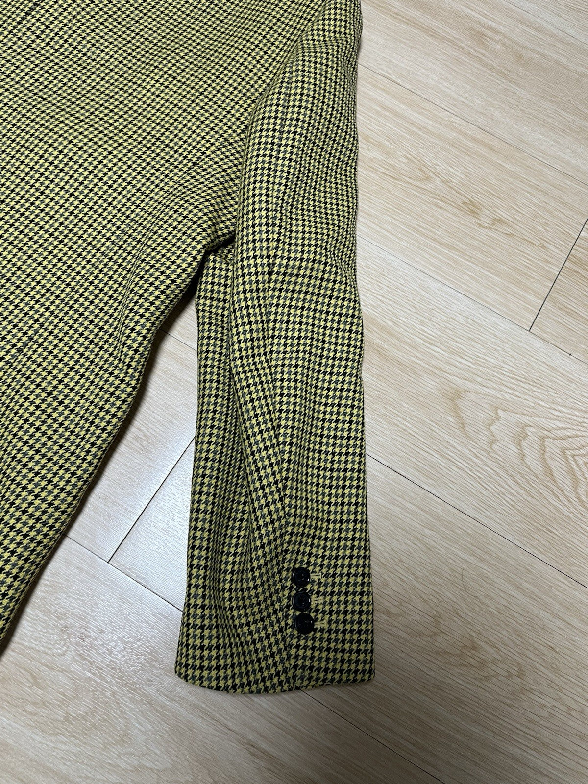 48 Raf simons Big fit daddy fit oversized houndstooth blazer jacket
