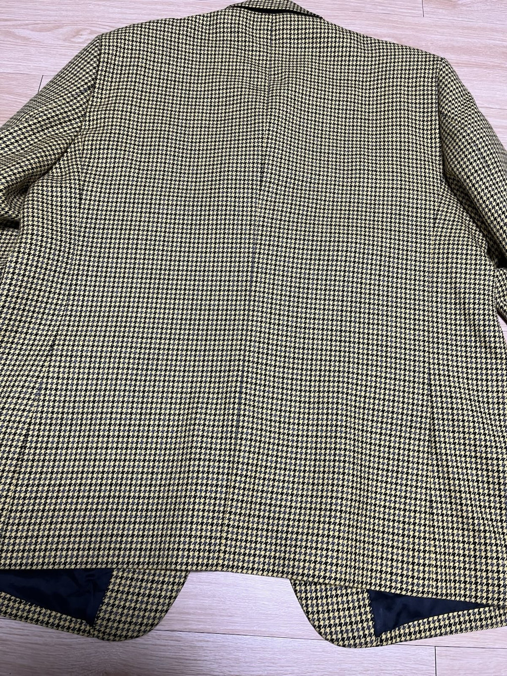48 Raf simons Big fit daddy fit oversized houndstooth blazer jacket