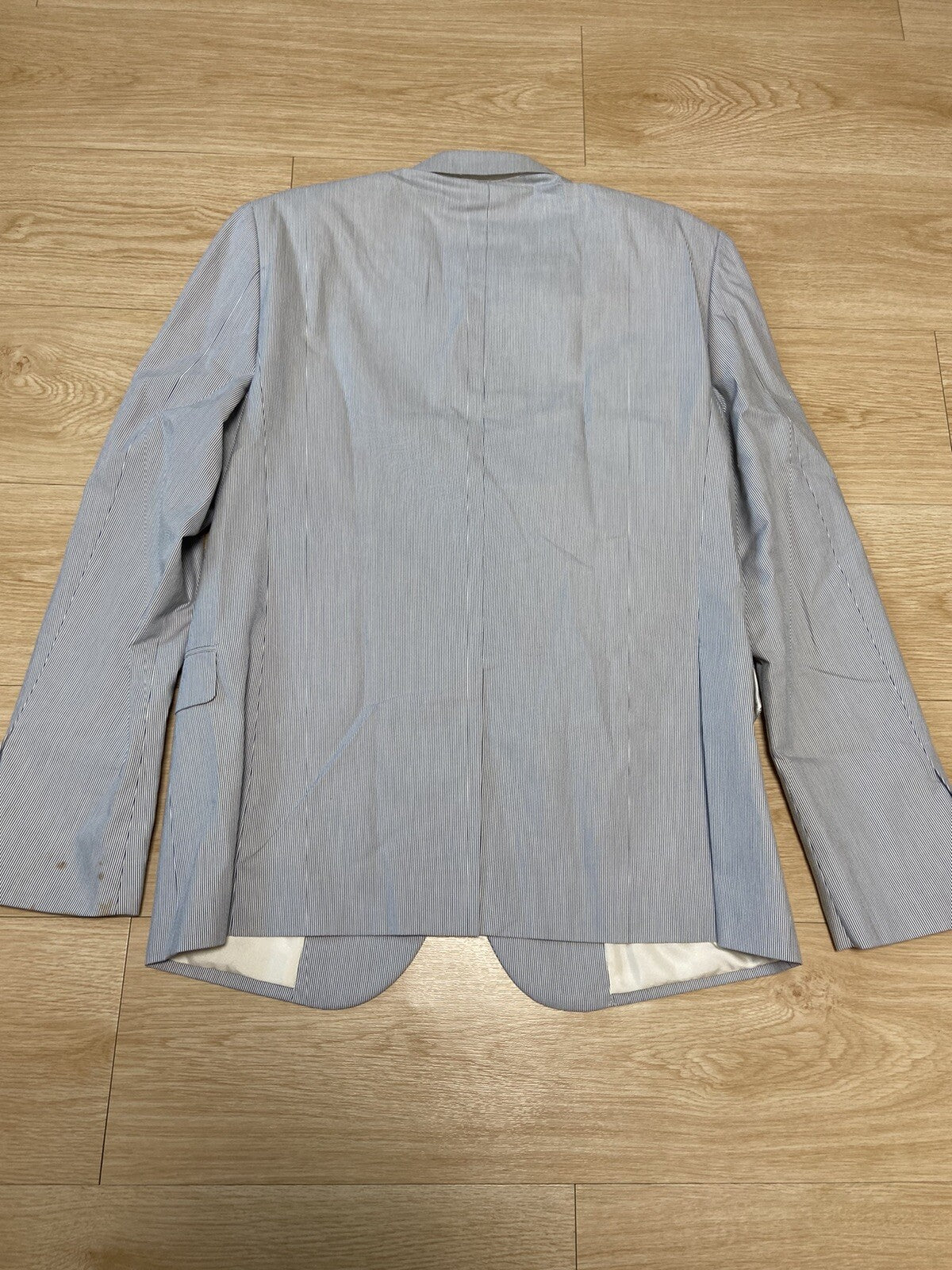 54 Saint Laurent fw13 ss14 Cotton striped blazer suit