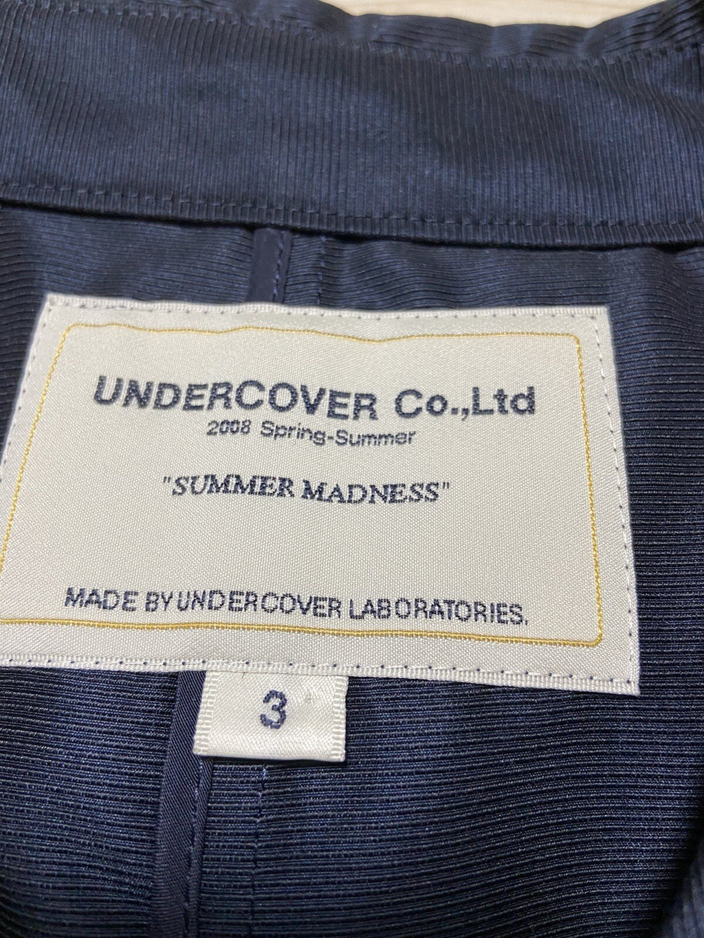 3 Undercover Archive ss08 Evil Apple belt Silk bolero jacket