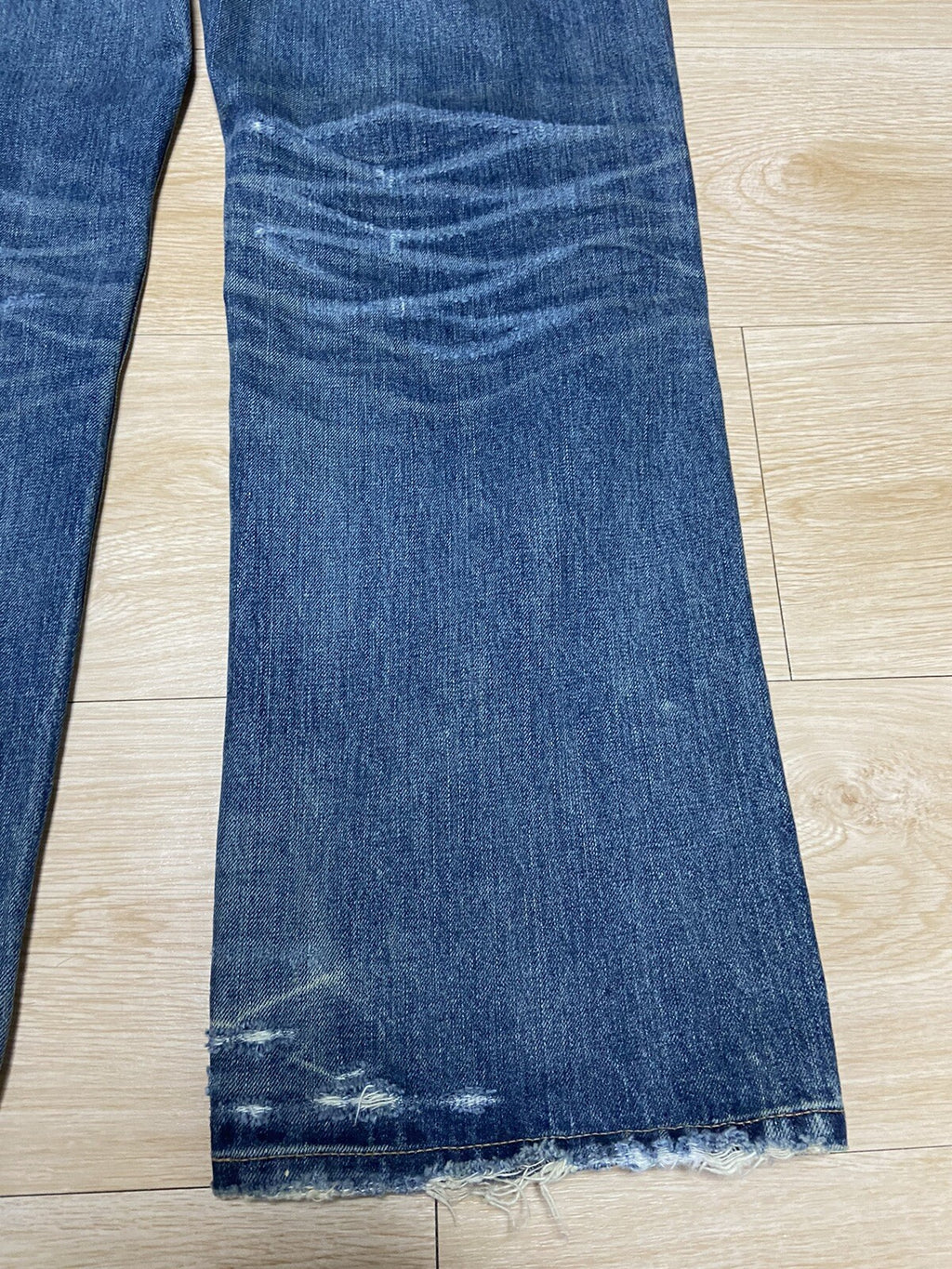 29 Celine midnight sapphire Wesley denim pants jeans