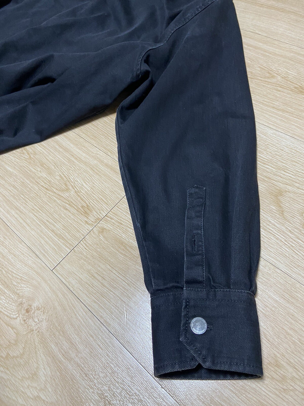 S Raf Simons ss19 oversized Big Fit Double Two patch denim shirt jackrt
