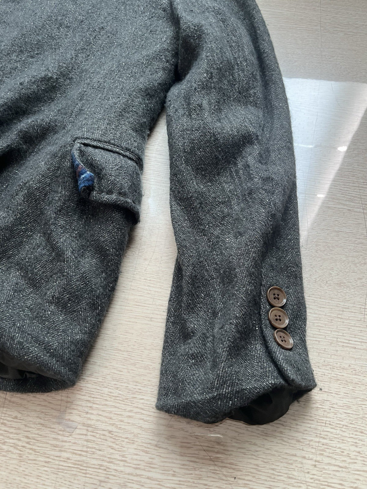 4 Yohji yamamoto wool silk military blazer jacket