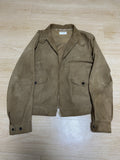 54 Saint Laurent ss14 14ss aviator suede leather jacket