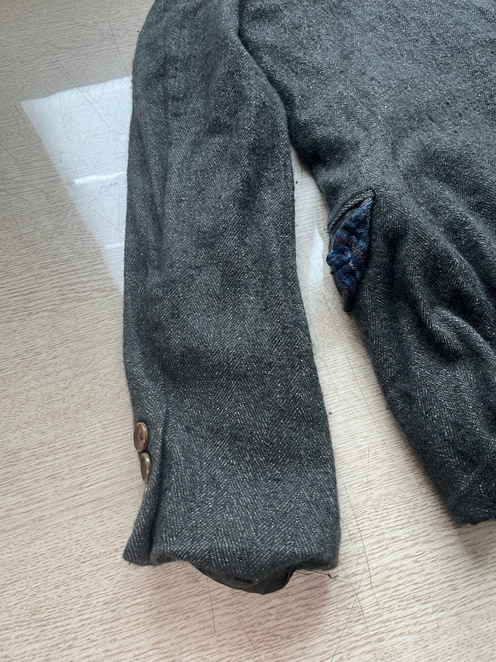 4 Yohji yamamoto wool silk military blazer jacket