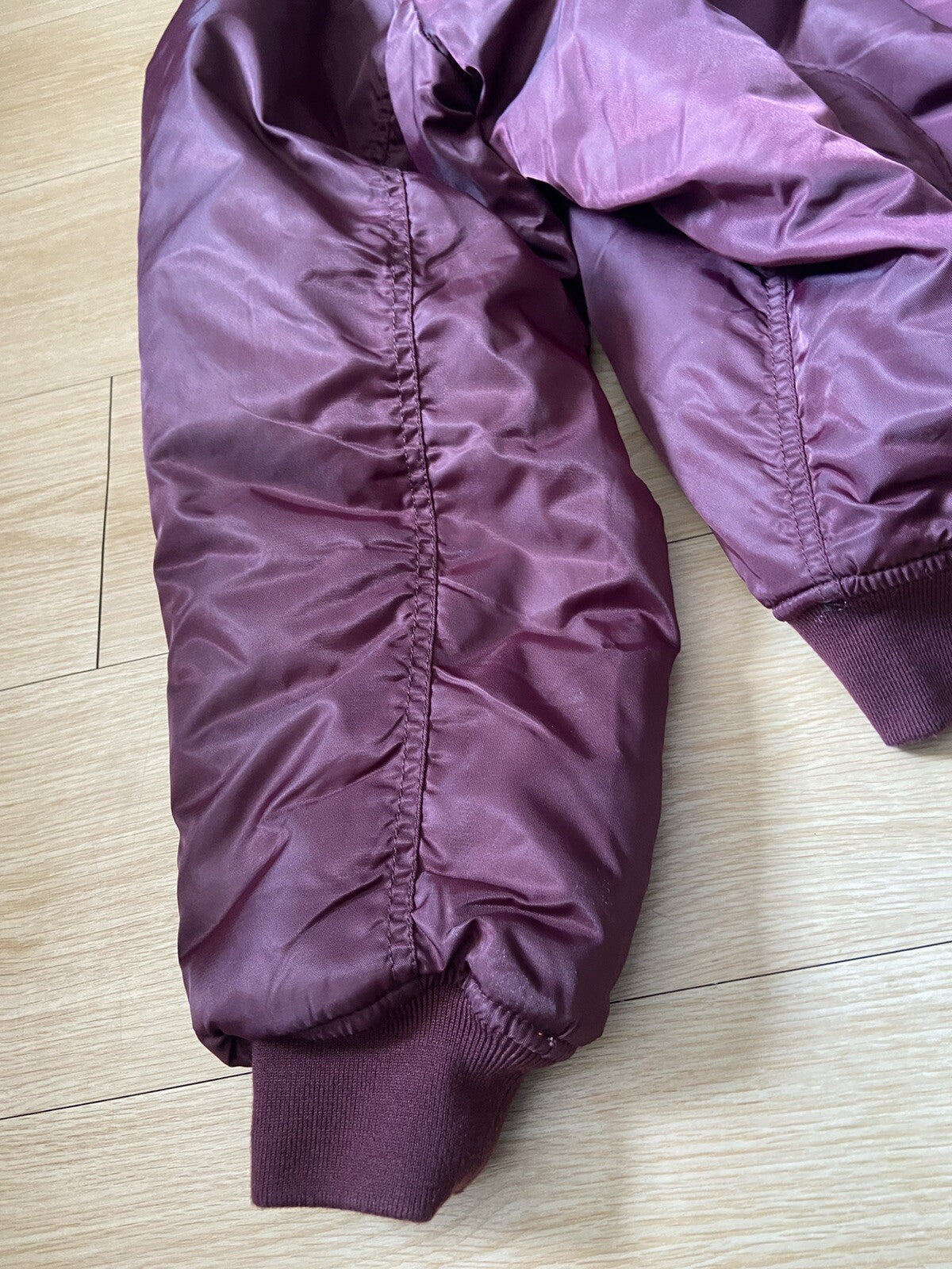 Vetements AW16 reworked oversized bomber jacket OG