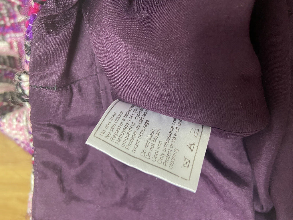 40 Chanel aw04 Tweed pants trouser