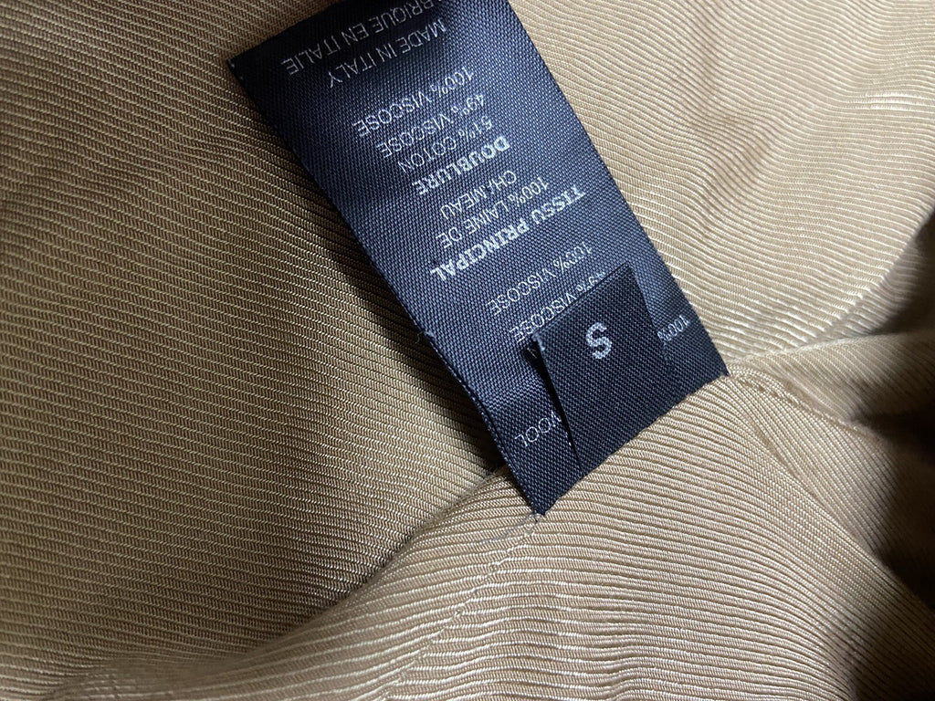 S Vetements FW17 baby Camel wool coat