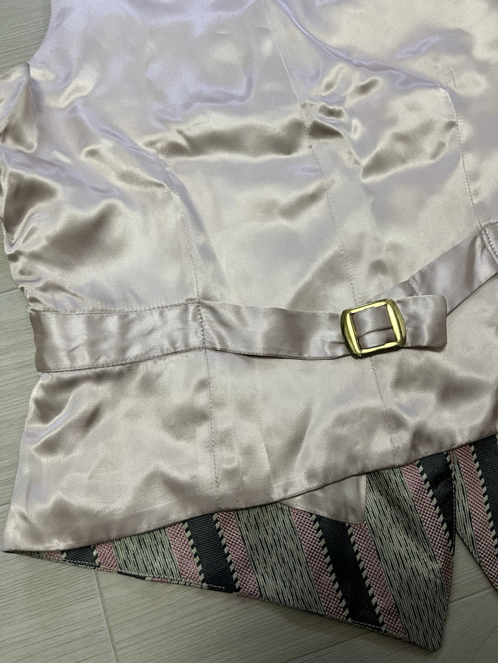 Vivienne westwood Gold Label 90s Vintage 6 buttons silk waist coat vest jacket