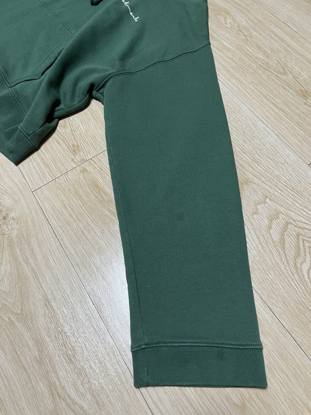 Xs Vetements ss16 Reversible Polizei crop oversized hoodie
