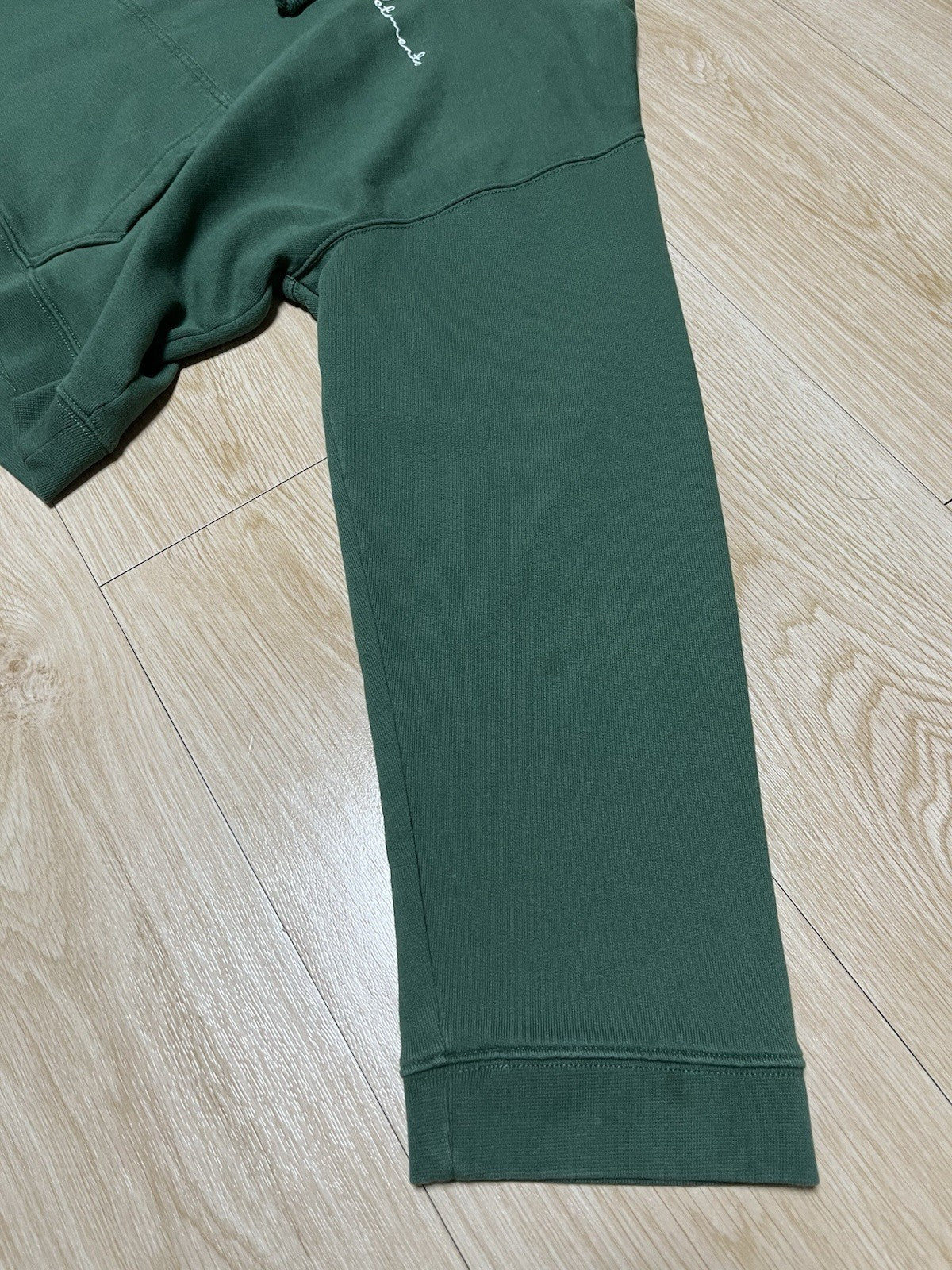 Xs Vetements ss16 Reversible Polizei crop oversized hoodie