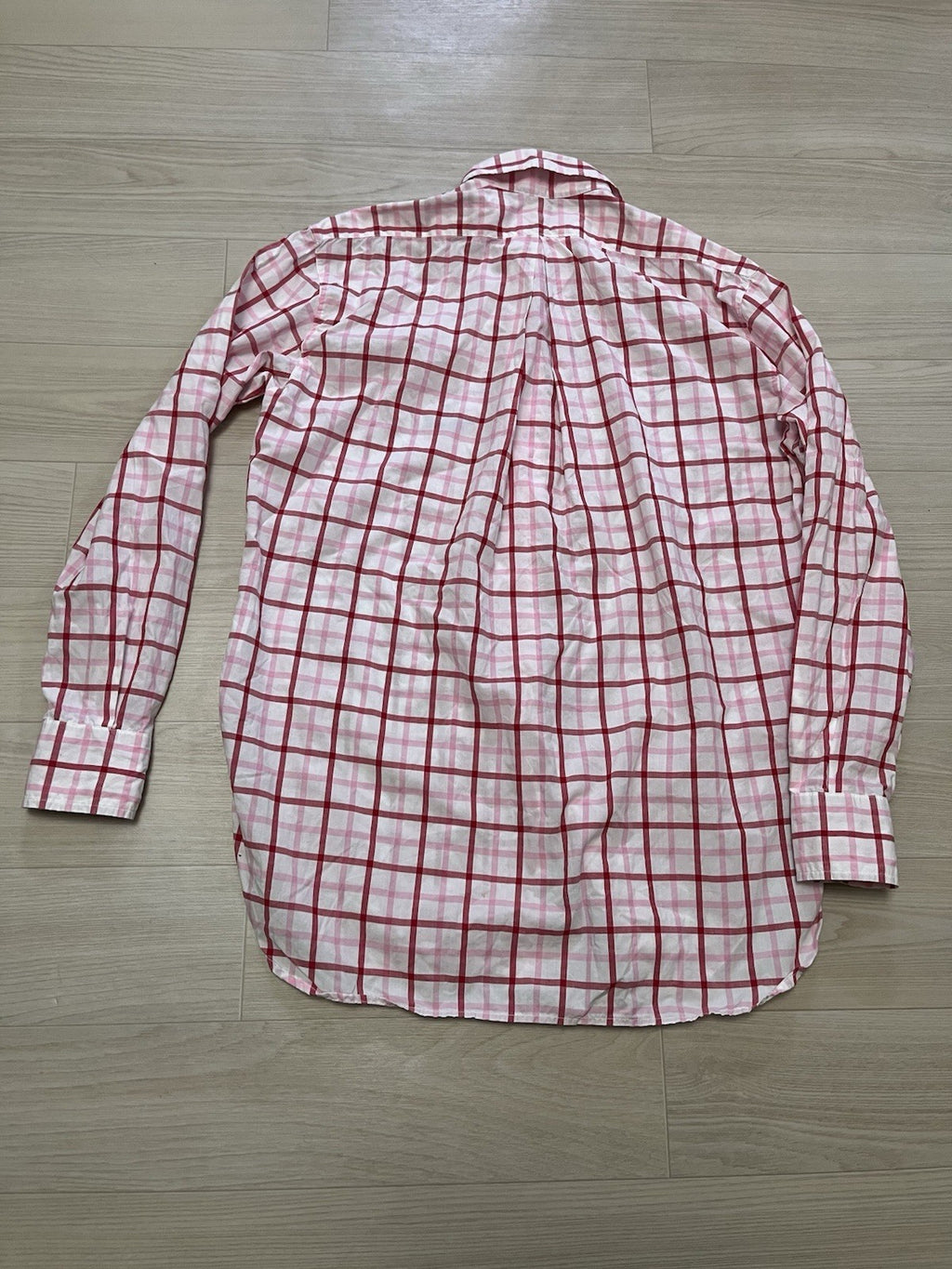 I Vivienne westwood vintage pink checkered button up shirt
