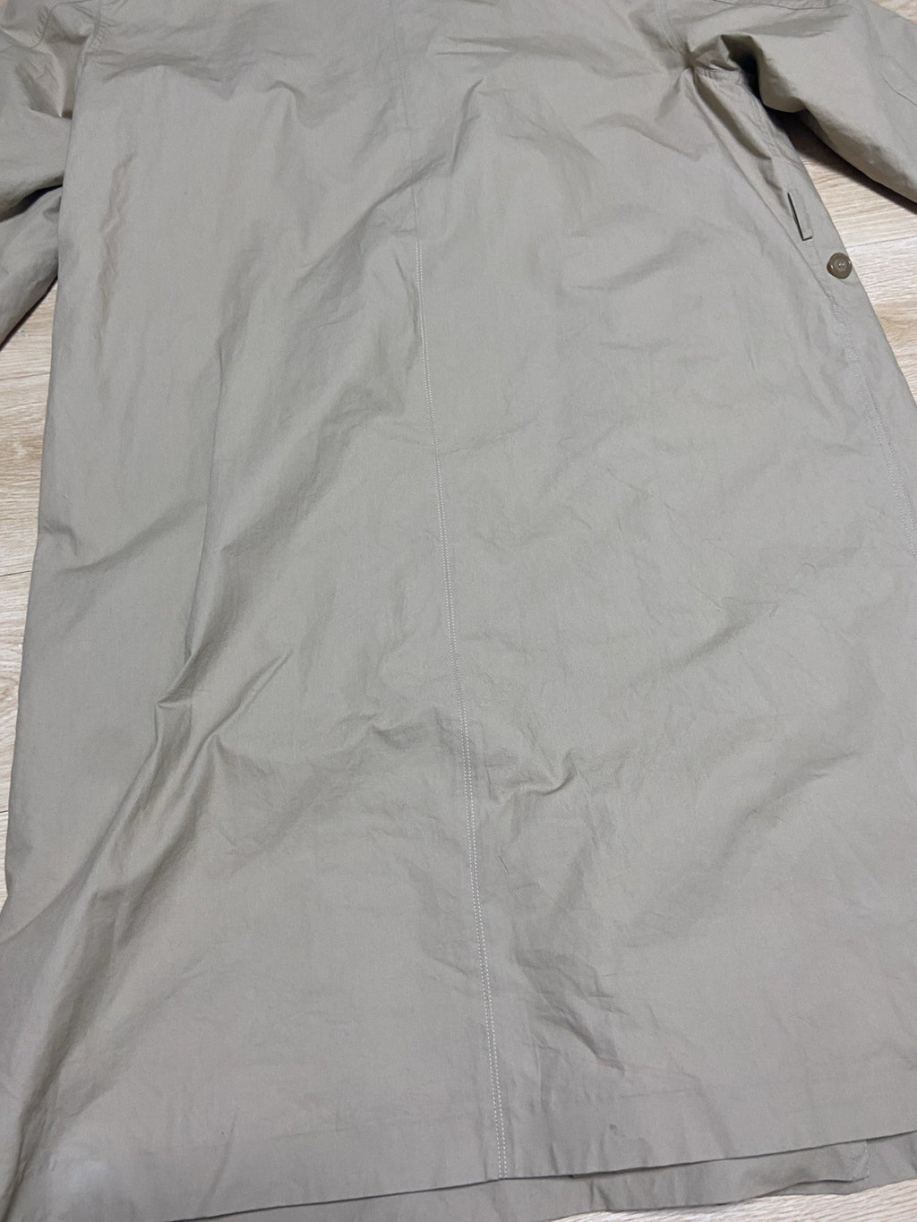 L Vetements incognito Oversized trench coat jacket
