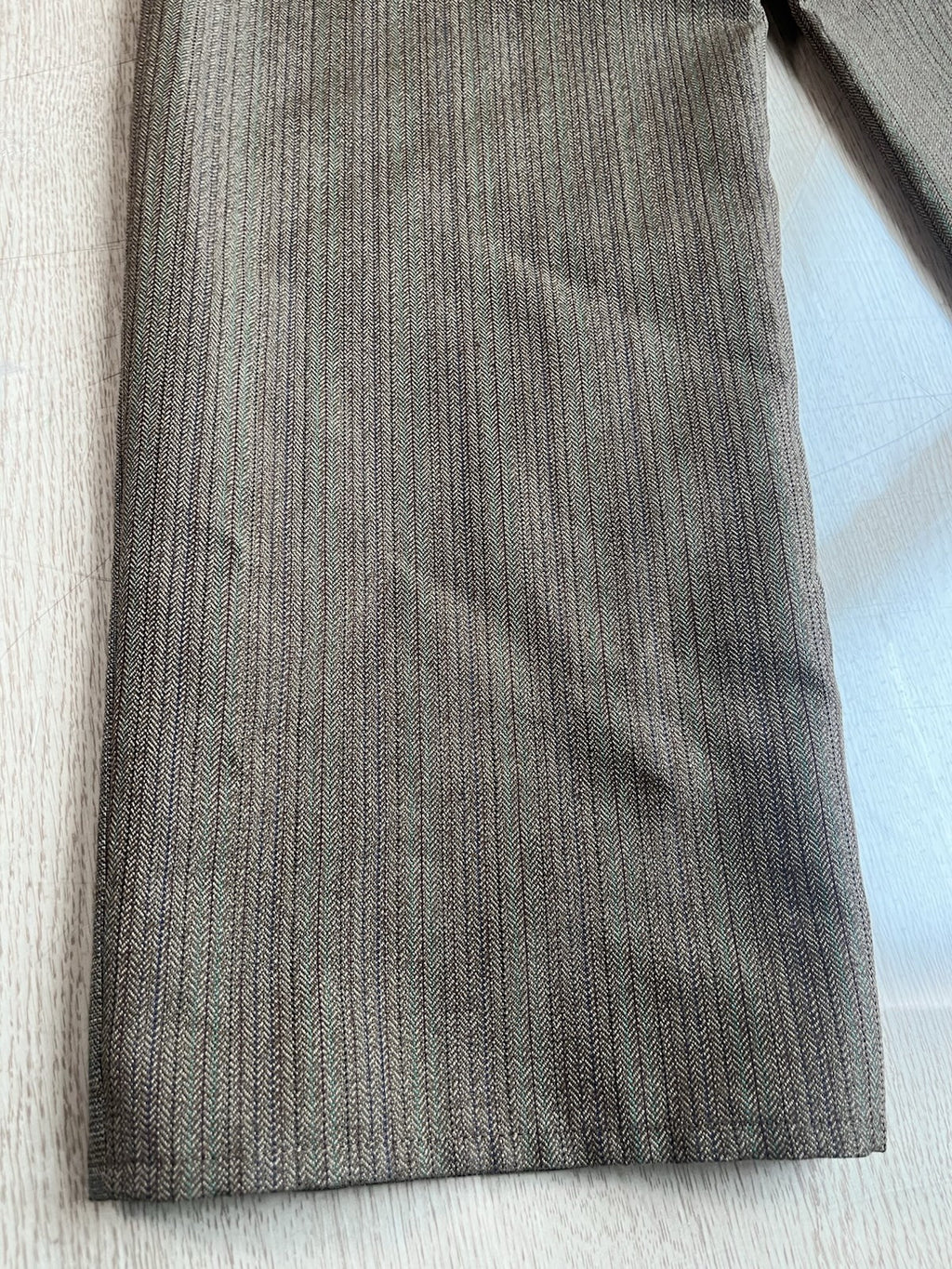 2 Undercover double sides wool slacks carpenter wide pants