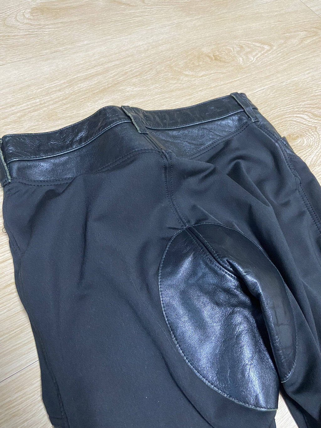 XS Junya Watanabe comme des garcons Leather panel pants
