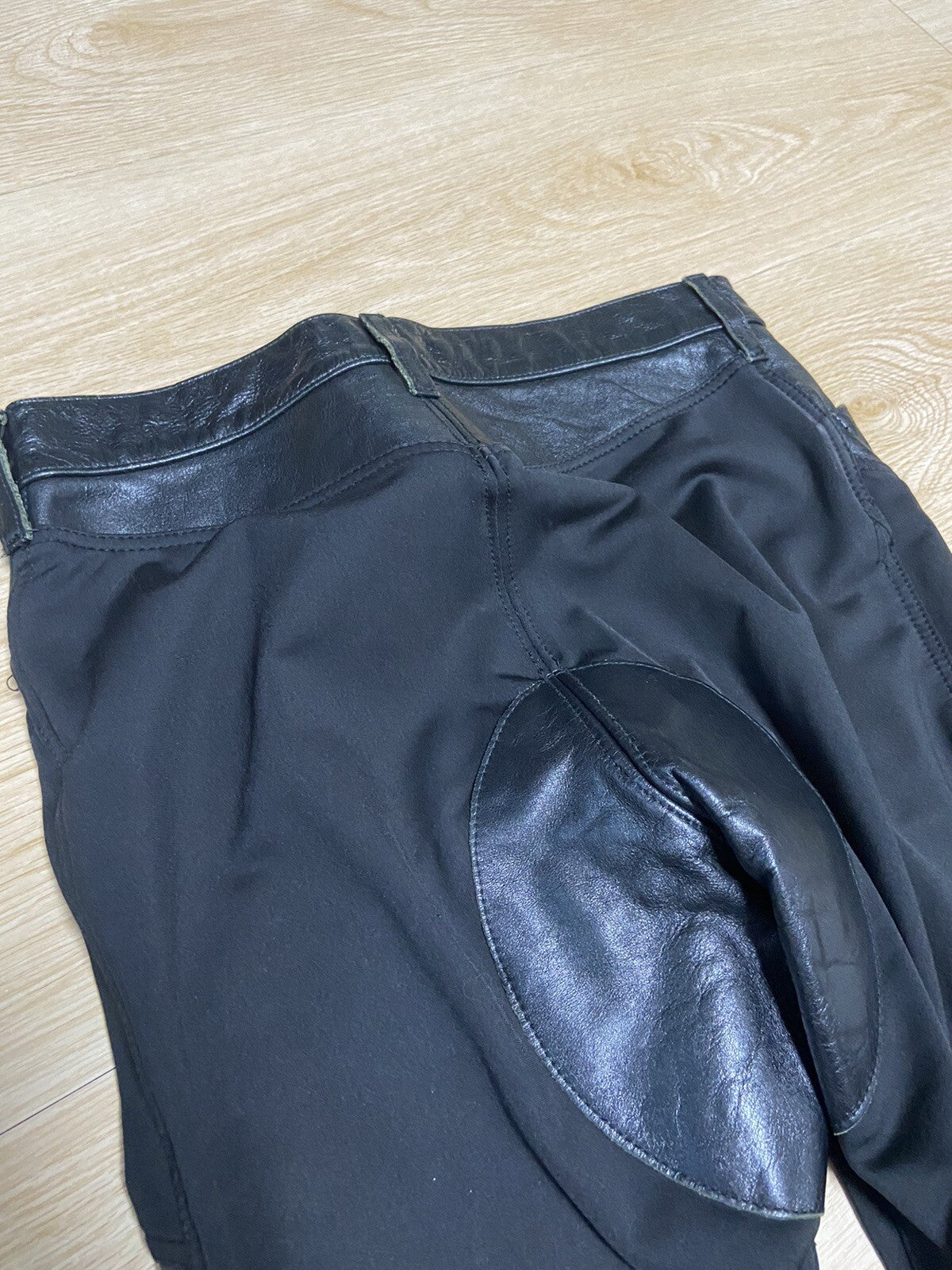 XS Junya Watanabe comme des garcons Leather panel pants