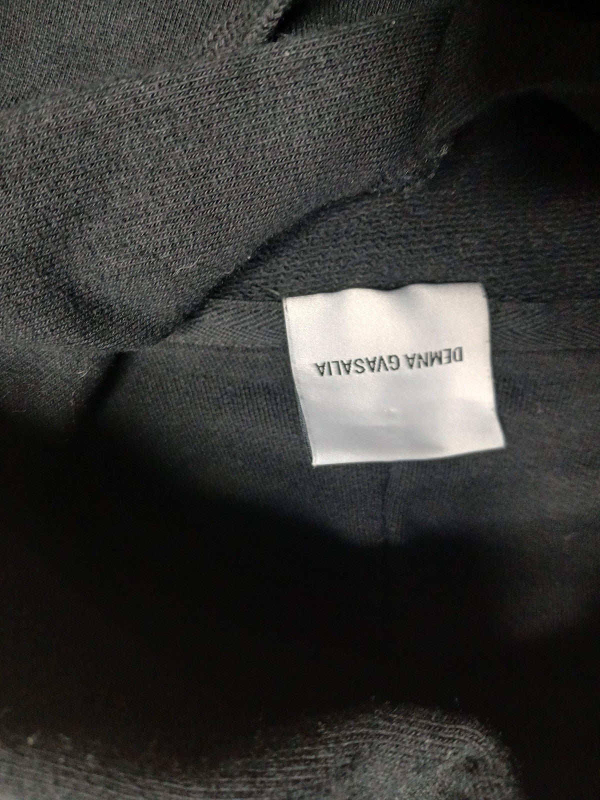 S vetements WE OUR HOMETOWN layered hoodie