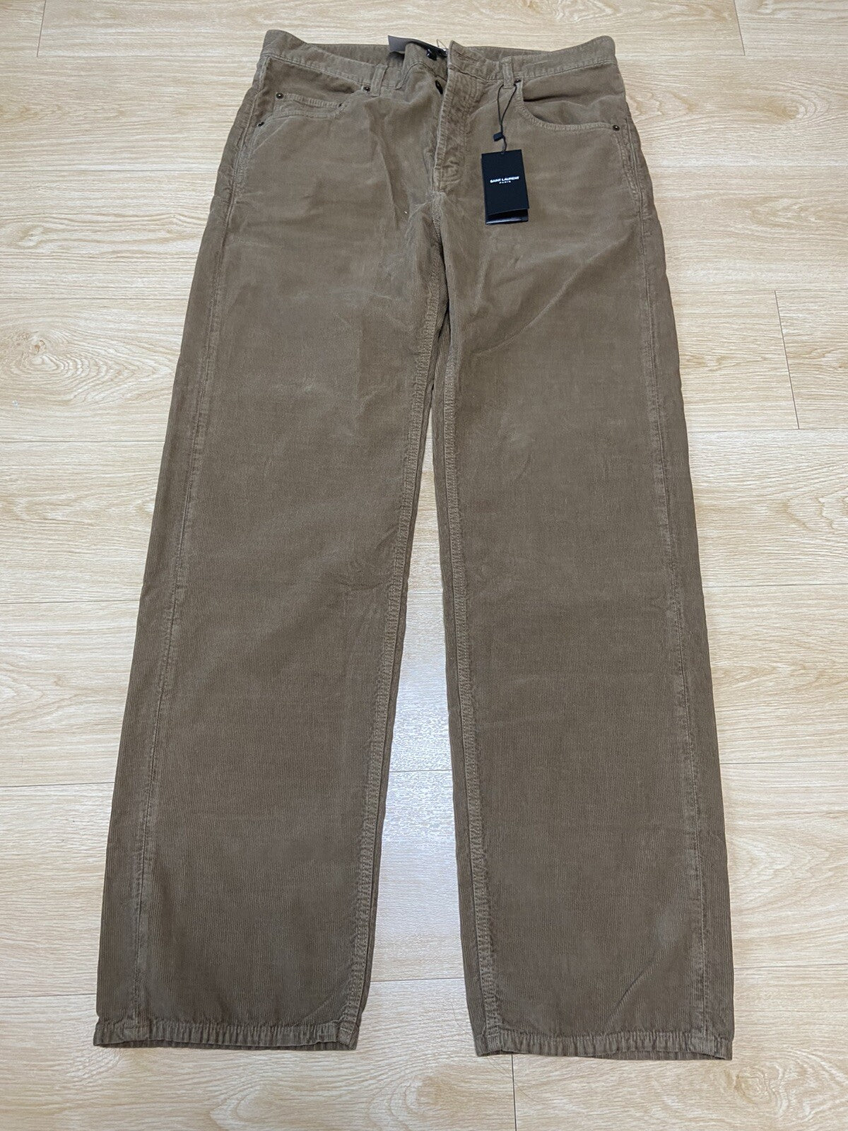 32 Saint Laurent SS24 FW23 Oversized corduroy baggy pants