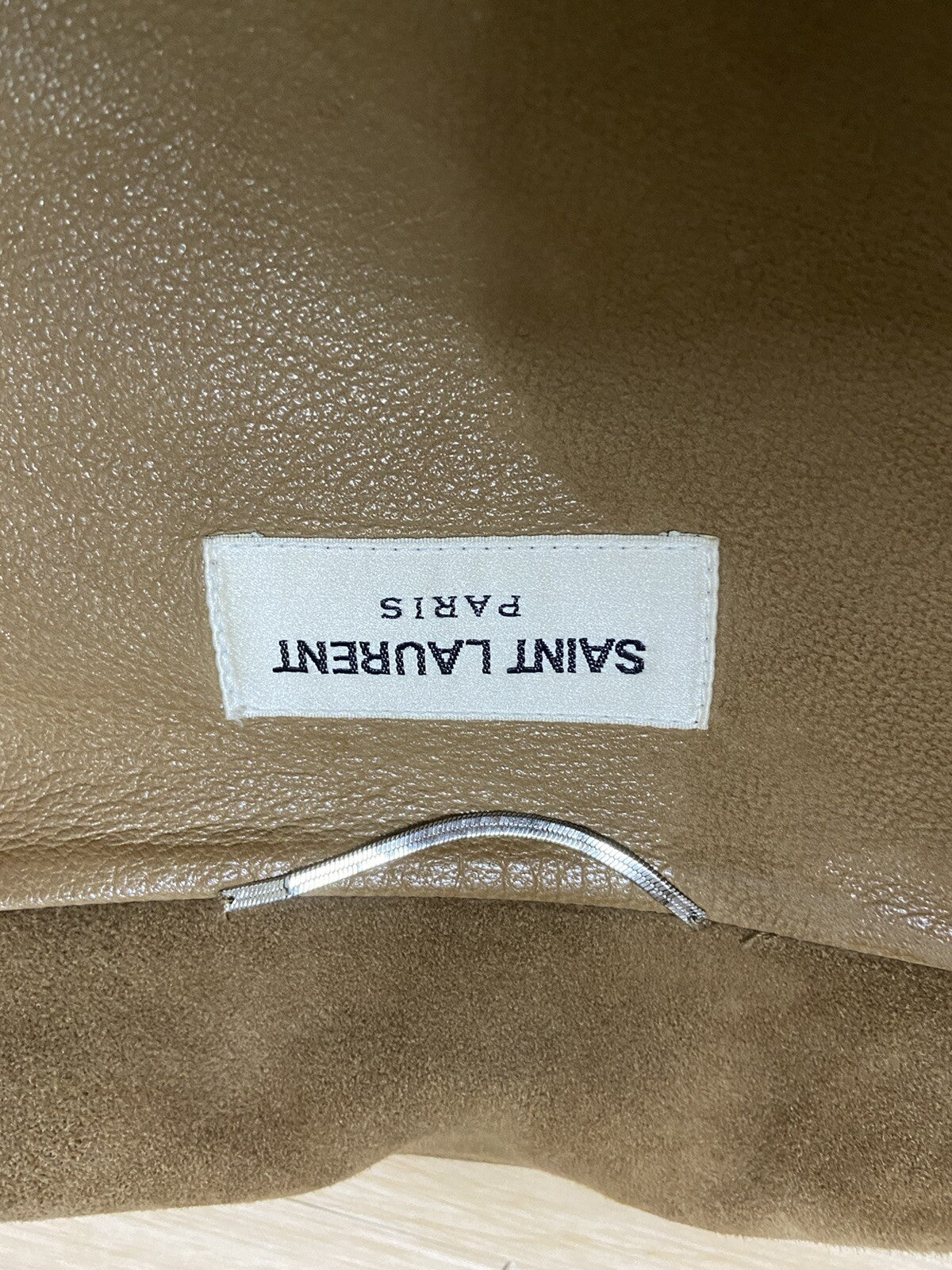 54 Saint Laurent ss14 14ss aviator suede leather jacket