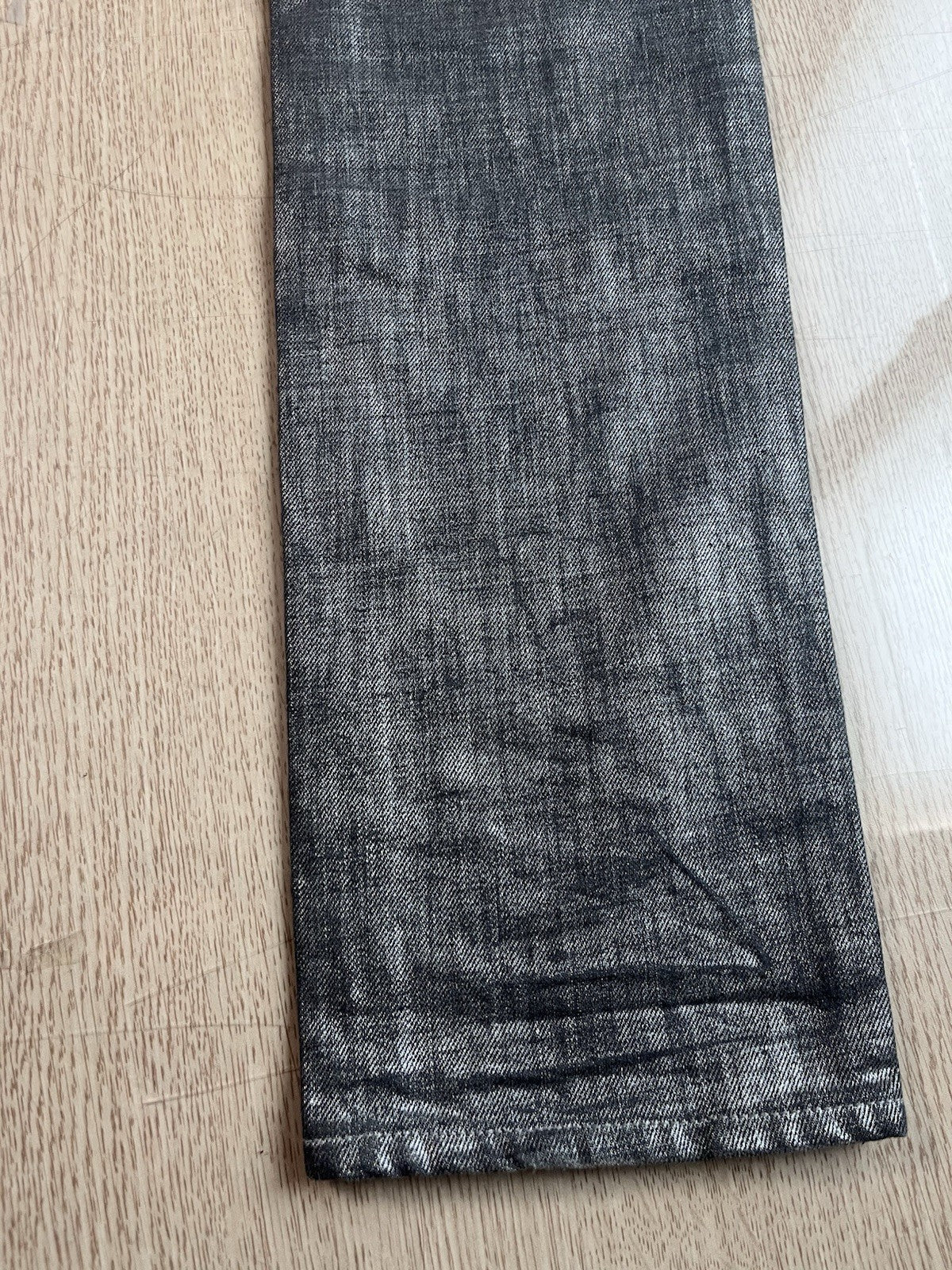 29 dior homme 06 radioactive silver denim pants jeans
