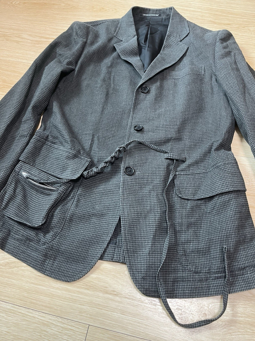 1 yohji yamamoto pour homme ss13 pocket string blazer jacket