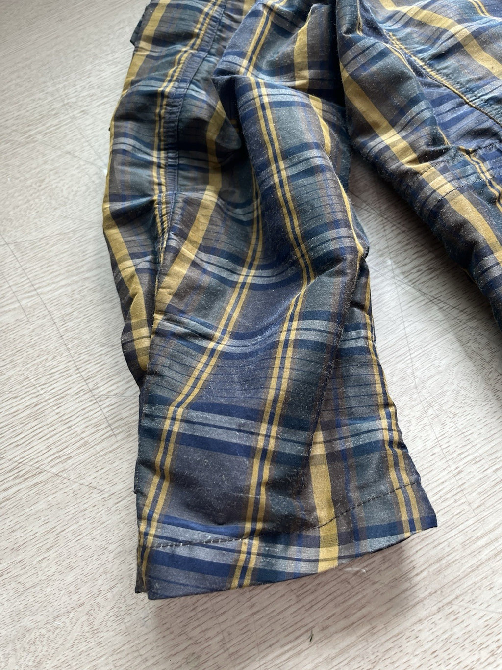 S Junya Watanabe man comme des garcons Ss22 m65 tartan Military jacket