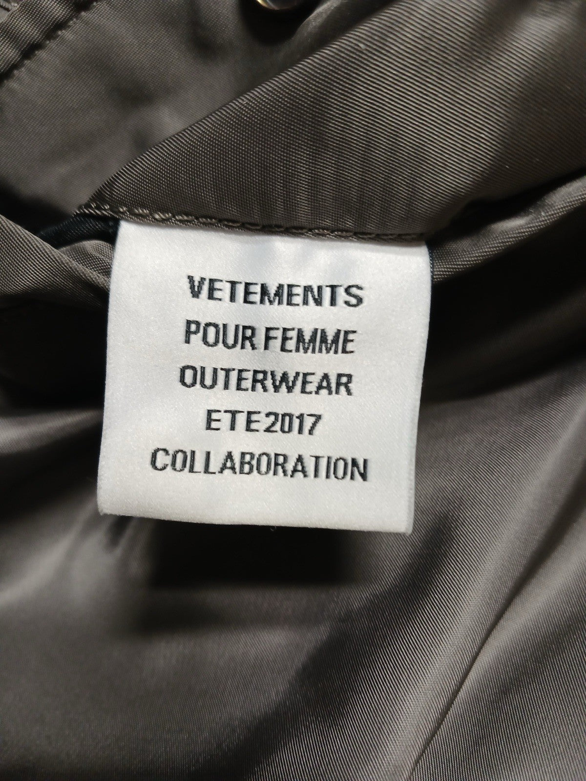 S Vetements alpha ss17 reversible oversized bomber jacket