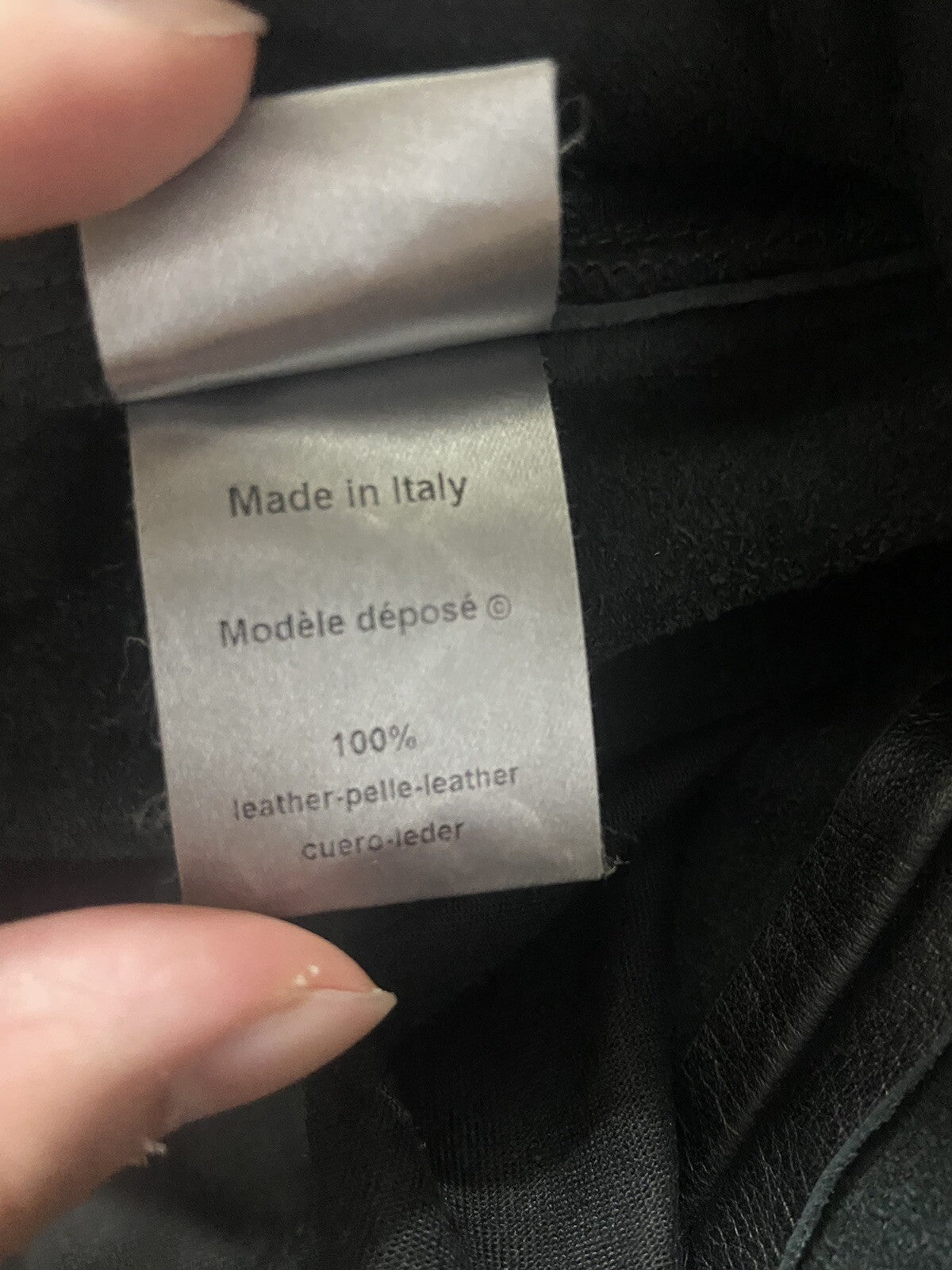 S Vetements Aw14 2014 Reworked Leather Pants Jeans Trousers OG