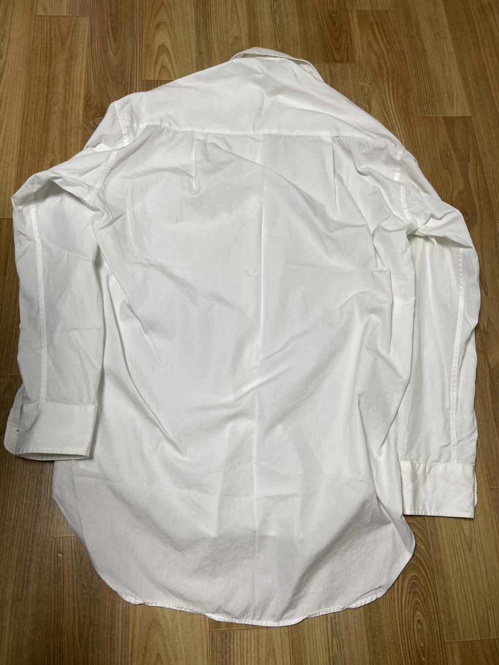 S Vetements AW15 oversized button up shirt
