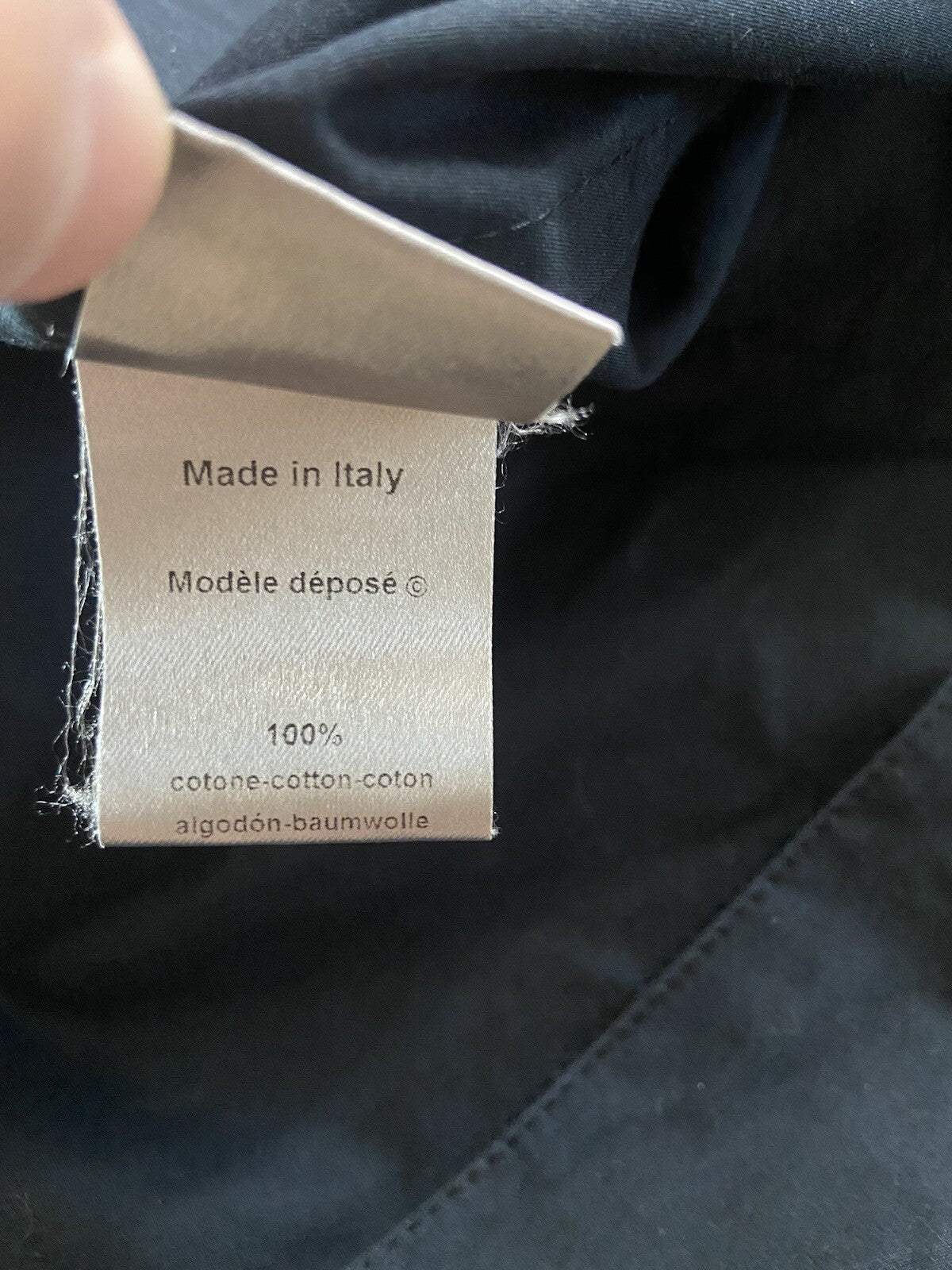 M Vetements AW14 OG Cropped in progress cargo jacket