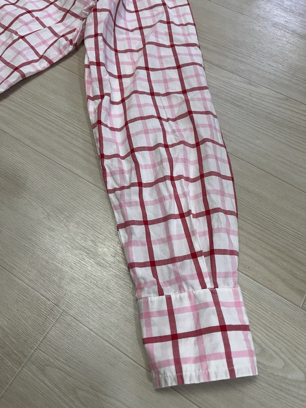 I Vivienne westwood vintage pink checkered button up shirt