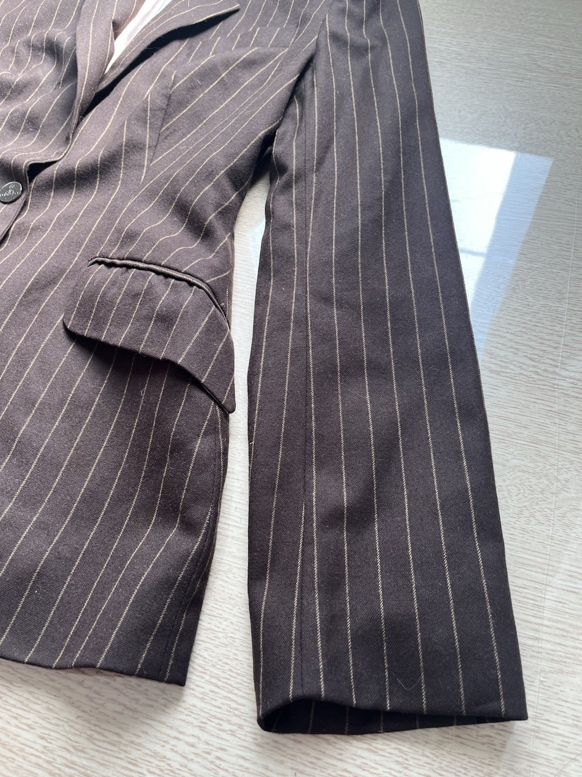 10 Vivienne Westwood GOLD LABEL vintage hourglass pinstripe blazer jacket