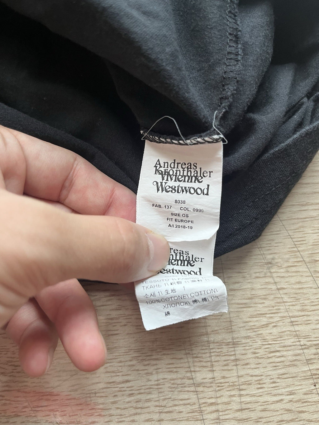 OS Vivienne Westwood gold label the big bang over t shirt