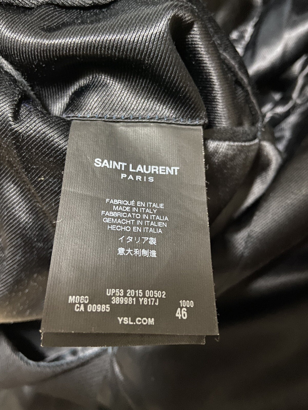46 Saint Laurent fw15 ss16 chesterfield wool coat jacket