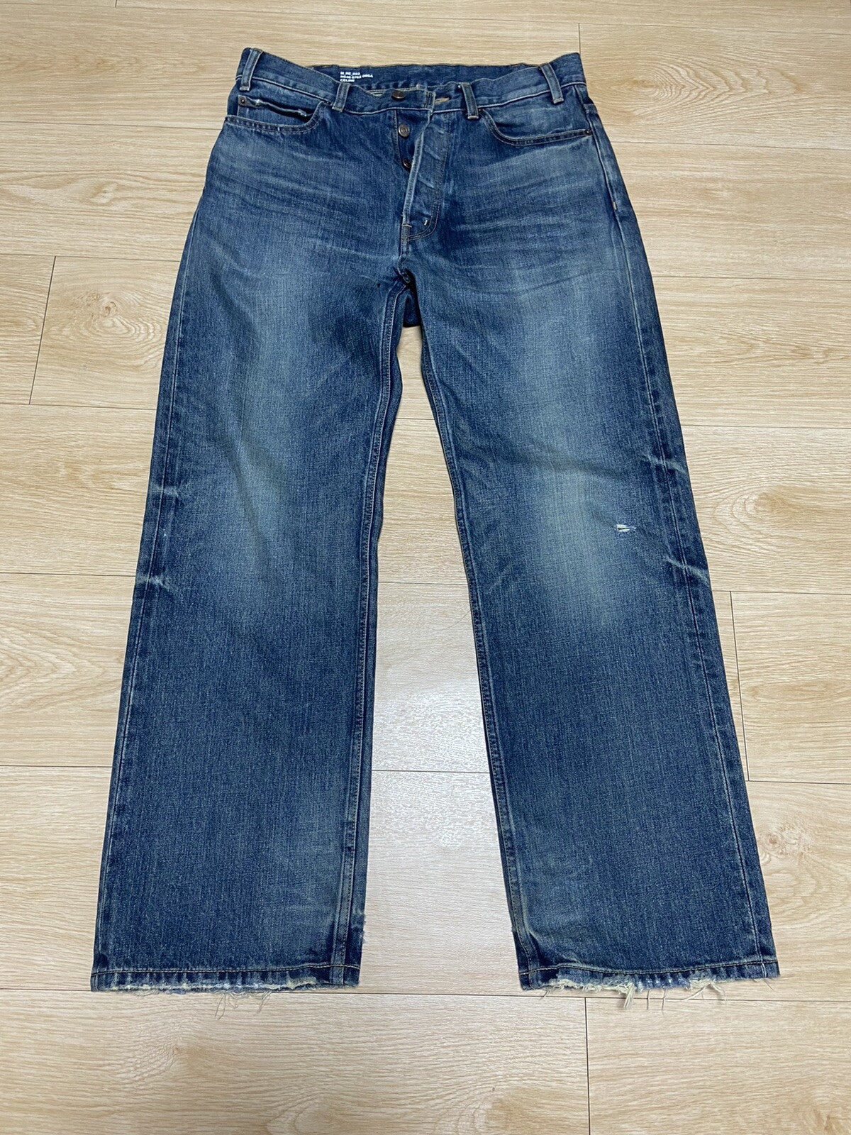 29 Celine midnight sapphire Wesley denim pants jeans