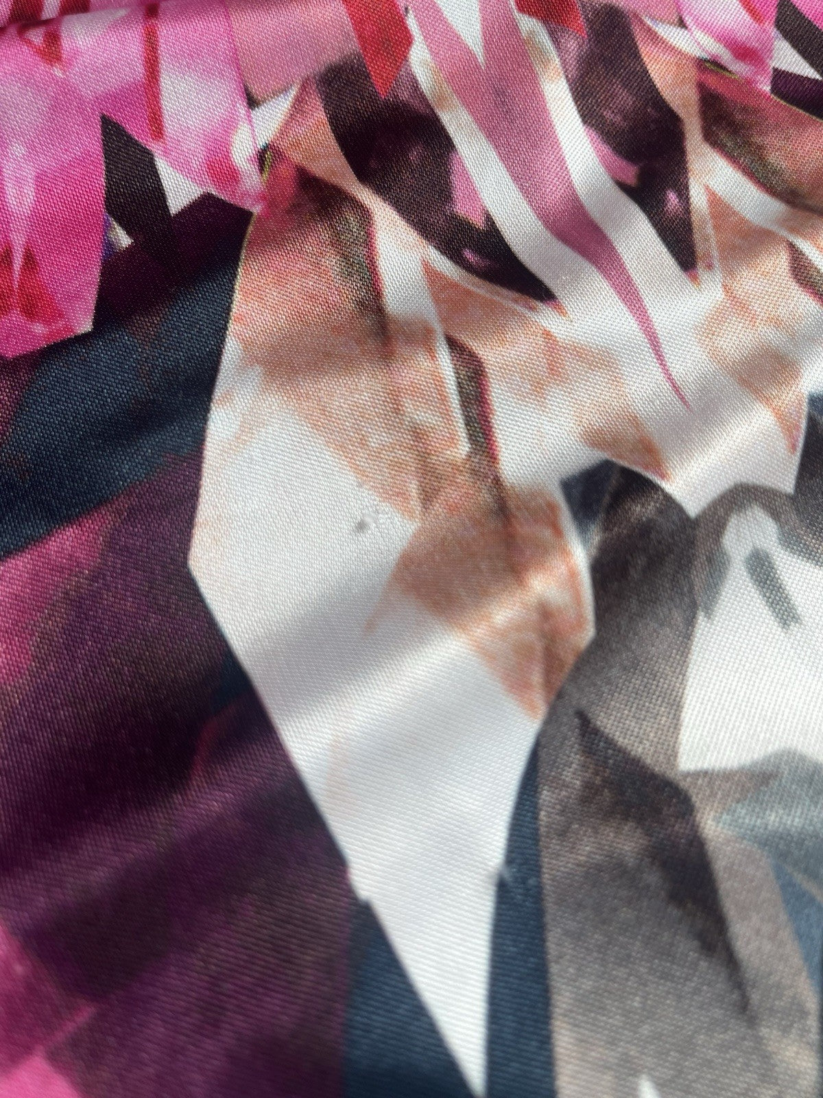 42 Alexander Mcqueen Ss09 Natural Distinction kaleidoscope Printing Silk Dress