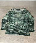 S Jean paul gaultier Ss01 Vintage maille femme Gargoyle power net Long Sleeve
