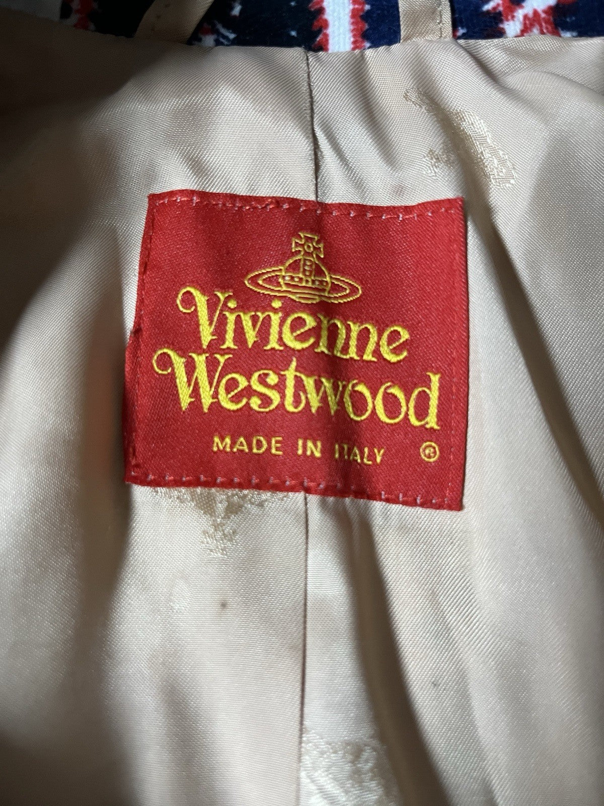BNWT) Vivienne westwood Vintage 90s On Liberty paisley A Line blazer jacket