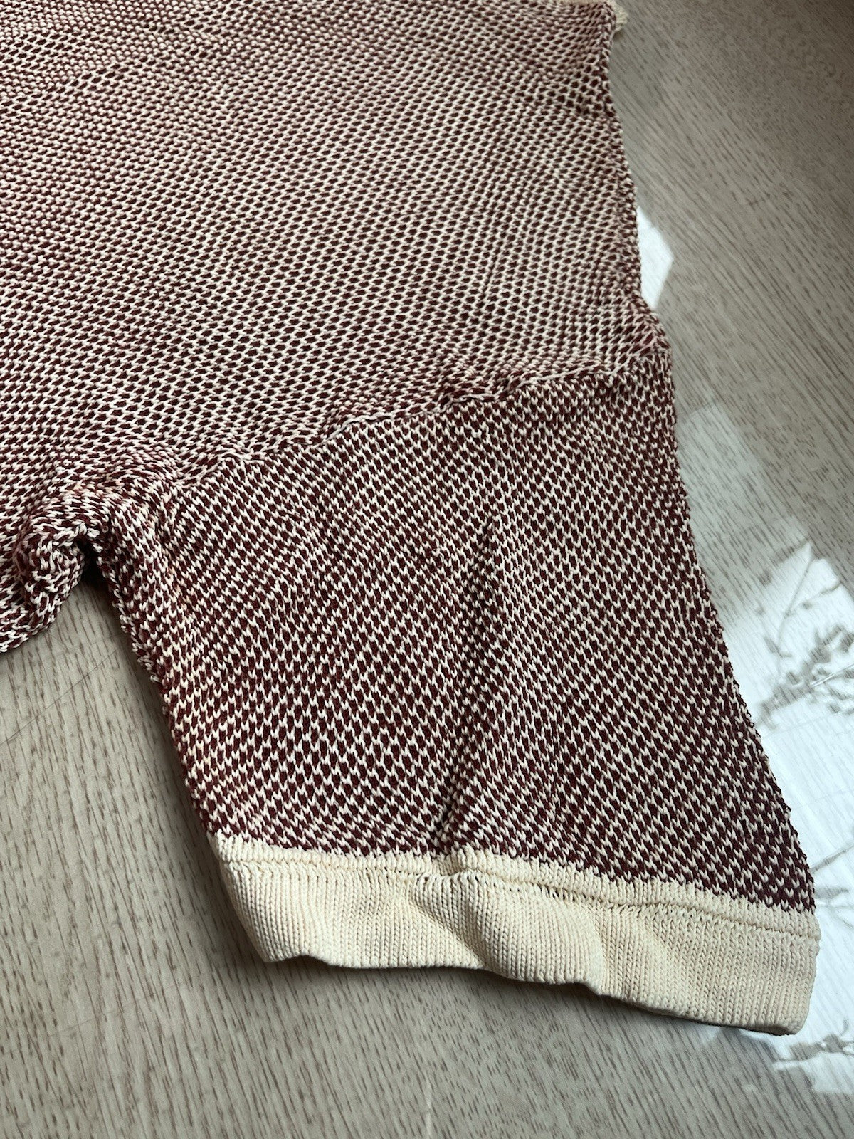 52 Jean Paul Gaultier Maille heavy weight power net mesh knit Short Sleeve